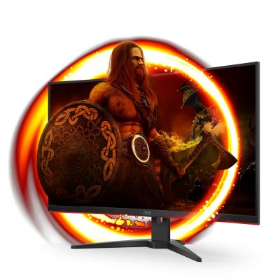 2. MONITOR AOC LED 32" C32G2ZE/BK