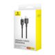 7. Kabel Baseus Unbreakable USB-USB C 100m 1m (czarny)