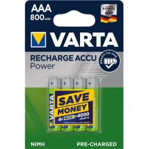 Zestaw akumulatorków AAA VARTA Ready2Use 56703101404 (800mAh ; Ni-MH)