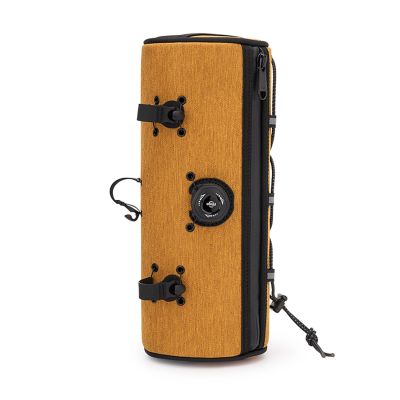 3. Torba na kierownicę 1,5L Rockbros TL002 ROAD TO SKY wodoodporna – pomarańczowa