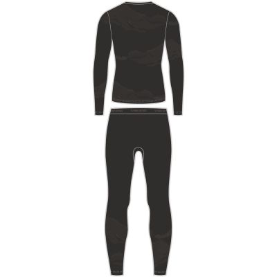 10. Bielizna męska VIKING Gasher Man Set Merino roz. M czarna