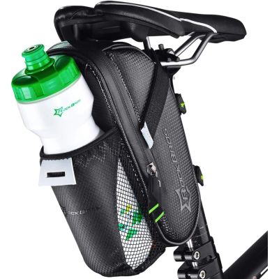 Sakwa rowerowa Rockbros C7-1 wodoodporna z montażem pod siodełko 1.5l - czarna