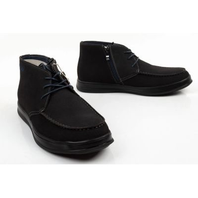 6. Lee Cooper buty męskie eleganckie skórzane trzewiki na zamek