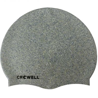 3. Czepek pływacki silikonowy Crowell Recycling Pearl srebrny kol.2