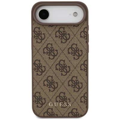 3. Etui Guess 4G Classic na iPhone 17 Air - brązowe