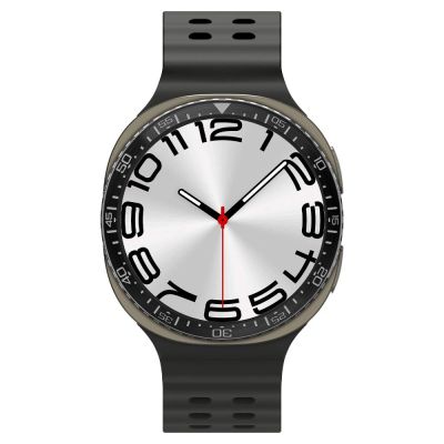 4. Nakładka Spigen Bezel Tune Diver na Samsung Galaxy Watch 8 44 mm - czarna