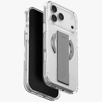 Etui UNIQ Heldro Air na iPhone 17 Pro Max Magclick Charging - przezroczyste