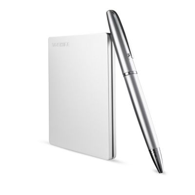 2. Toshiba Canvio Slim zewnętrzny dysk twarde 2 TB 2.5" Micro-USB B 3.2 Gen 1 (3.1 Gen 1) Srebrny