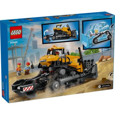 13. LEGO City 60466 Żółty buldożer