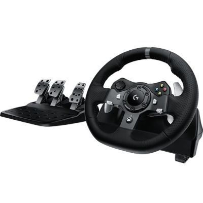 Logitech G G920 Czarny USB Kierownica + pedały Analogowy MAC, PC, Xbox