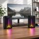 9. ESPERANZA GŁOŚNIKI 2.0 USB LED RAINBOW FREVO EGS105