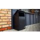 6. Skrzynka paczkomatowa Extralink LockStar 44x34x55cm stalowa skrzynia na paczki