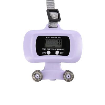 9. Hula hop HMS HHM14 z magnesami, obciążnikiem i licznikiem fioletowy