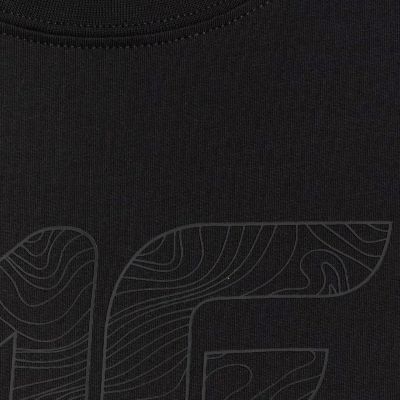 4. Koszulka damska 4F F3309 głęboka czerń 4FWMM00TTSHF3309 20S