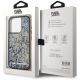 8. Etui Karl Lagerfeld Liquide Glitter Monogram Gradient na iPhone 15 Pro Max - czarne