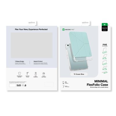 5. Etui AMAZINGTHING Minimal Case na iPad 11" 2025 - niebieskie