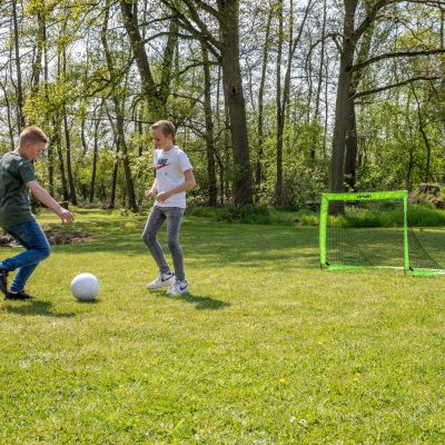 11. VIRTUFIT ZESTAW SKŁADANYCH BRAMEK DO PIŁKI NOŻNEJ - BRAMKI DO PIŁKI NOŻNEJ - 120 X 90 CM