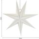 5. DEKORACJA PAPIEROWA GWIAZDA 30CM 7 RAMION BIAŁA SASKA GIFT & DECOR