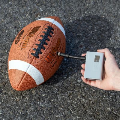 12. Pompka akumulatorowa Rockbros AS240 PRO 120 psi kompresor 420mAh - czarna