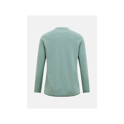2. Bluza damska PEAK PERFORMANCE W Freelight Polartec Power Grid Crew kolor zielony