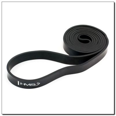 3. Gumy do ćwiczeń HMS GU05 BLACK 22 x 4.5 x 2080 MM 17-33-022