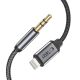 2. Kabel Tech-Protect UltraBoost audio Lightning / mini jack 3.5mm 1m - czarny