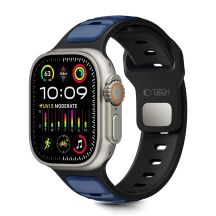 Pasek Tech-Protect IconBand Line na Apple Watch 44 / 45 / 46 / 49 mm - czarno-granatowy