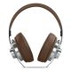 3. Muse M-298 SBR słuchawki/zestaw słuchawkowy Przewodowy i Bezprzewodowy Opaska na głowę Połączenia/muzyka Bluetooth Brązowy, Srebrny