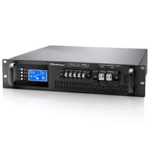 Qoltec Zasilacz awaryjny UPS Pure Sine Wave do RACK | 3kVA | 3000W | PF 1.0 | LCD | EPO | USB | On-line | Kompatybilność z LiFePO4 AGM GEL