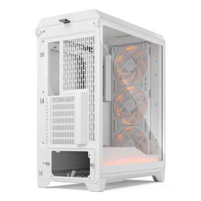 12. Etui Fractal Design Meshify 3 Ambience Pro RGB Clear Tint White