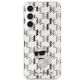 3. Etui Karl Lagerfeld Monogram Choupette na Samsung Galaxy S23 FE - przezroczyste