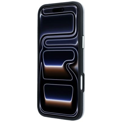 5. Etui Karl Lagerfeld Grained Karl Head Metal MagSafe na iPhone 18 Pro Max / 17 Pro Max - szare