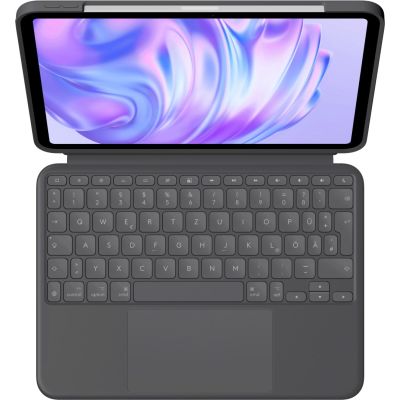 2. Logitech Combo Touch QWERTZ Niemiecki Smart Connector Grafitowy