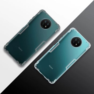 14. Nillkin Nature żelowe etui pokrowiec ultra slim Xiaomi Redmi Note 9T 5G przezroczysty