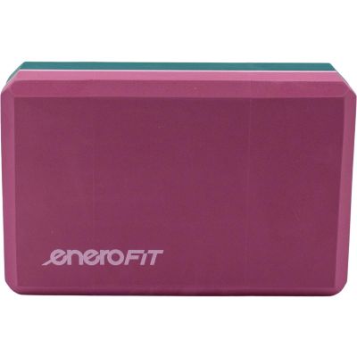 2. BLOK KOSTKA DO ĆWICZEŃ JOGA PILATES FITNESS TRICOLOR ENERO FIT