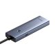 4. Hub USB-A Baseus UltraJoy Series 4xUSB-A 3.0 1xUSB-C 5V - szary