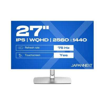 10. Monitor JAPANNEXT 68,6cm JN-IPS27WQHDR-C65W-FLD-T HDMI/DP Touch WQHD