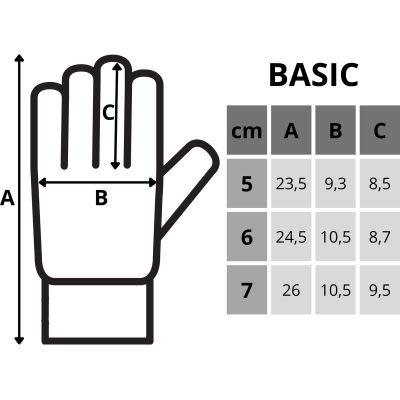 12. RĘKAWICE BRAMKARSKIE ENERO BASIC R.5