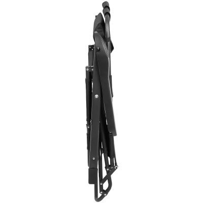 25. FOTEL WIELOPOZYCYJNY BALATON Z PODUSZKĄ I ZAGŁÓWKIEM CZARNY