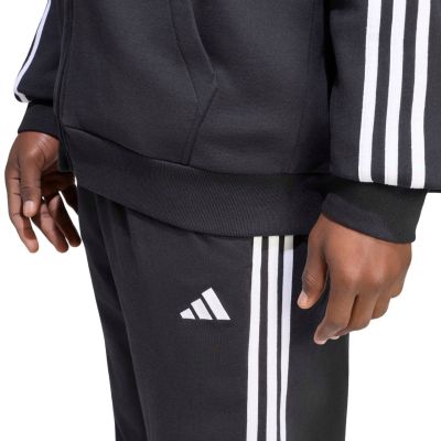 4. Spodnie męskie adidas Essentials 3-Stripes Single Jersey czarne KY6611