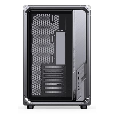 13. Jonsbo X400 Pro PC-Gehäuse, Midi-Tower, ATX, Tempered Glass - grau