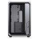 13. Jonsbo X400 Pro PC-Gehäuse, Midi-Tower, ATX, Tempered Glass - grau