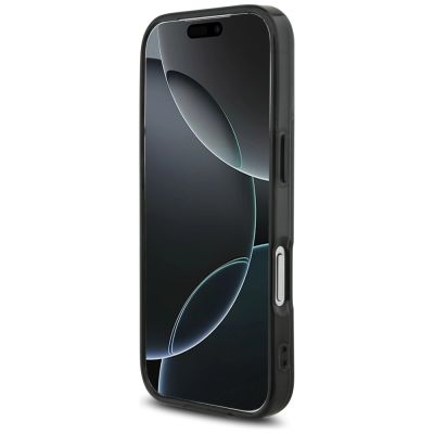 5. Etui AMG Double Layer Transparent Graphics MagSafe do iPhone 17 Pro - czarne