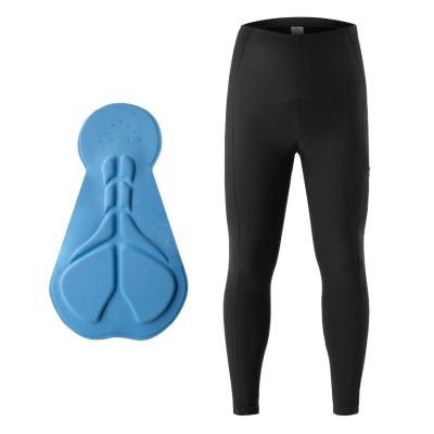 2. Rockbros spodnie rowerowe ocieplane czarne 2XL