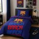 2. FC Barcelona pościel komplet bawełna 140x200 + 70x90 cm FCB-4515BL
