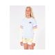 5. Bluza RIP CURL Surf Revival Crew - Girl - jasny szary