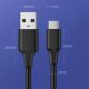 19. Kabel Ugreen US287 60117 USB-A / USB-C 3A 1.5m - czarny