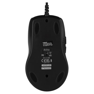 6. Mysz komputerowa A4 TECH Opto Oscar X710 A4TMYS27923 (optyczna; 2000 DPI; kolor czarny)