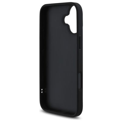 7. Etui Guess New 4G Triangle na iPhone 16 - czarne