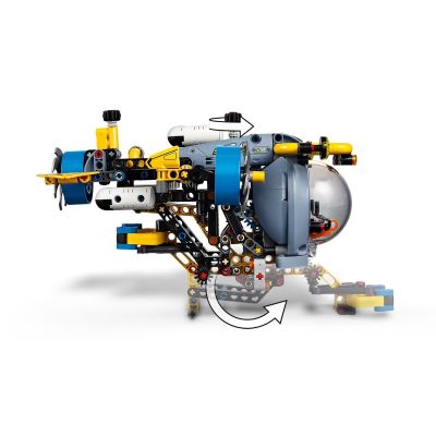 9. LEGO TECHNIC 42201 Technic Badawcza łódź podwodna
